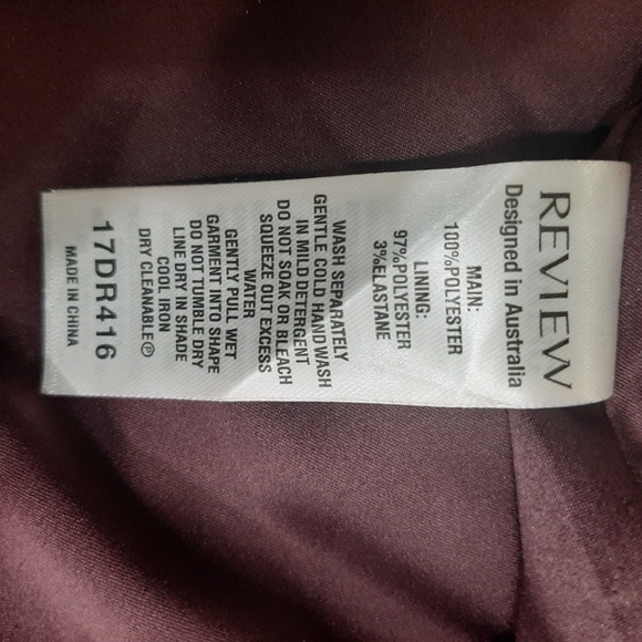 REVIEW AUSTRALIA AVA ROSE DRESS FLORAL RUFFLE - Picture 4 of 9